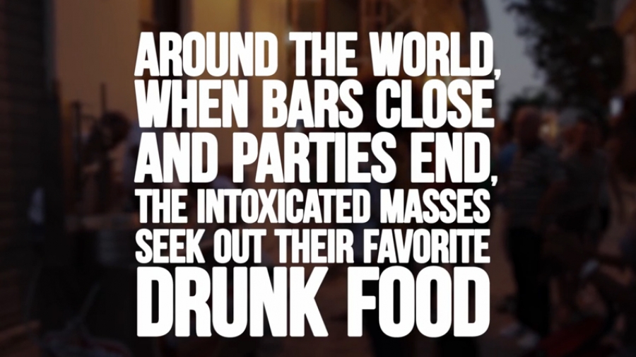 Φαγητά του κόσμου μετά από ποτό